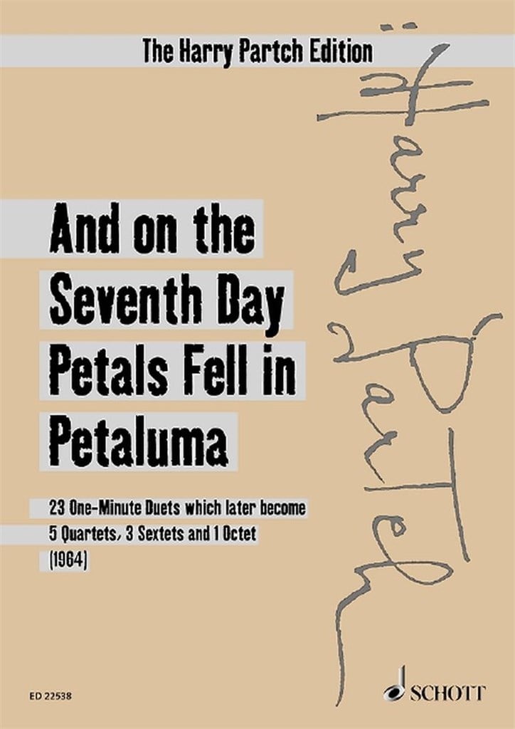 And on the 7th Day Petals fell in Petaluma